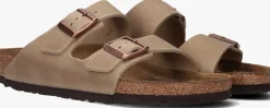 bruine birkenstock slippers arizona bs