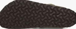 bruine birkenstock teenslippers gizeh heren