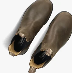 bruine blundstone chelsea boots women's high top