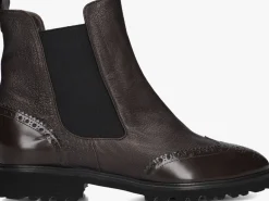 bruine brunate enkellaarsjes 18119