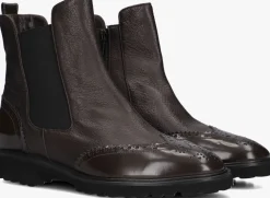 bruine brunate enkellaarsjes 18119