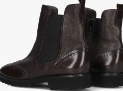 bruine brunate enkellaarsjes 18119