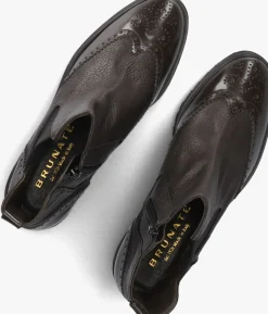 bruine brunate enkellaarsjes 18119