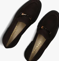 bruine brunate loafers 10768