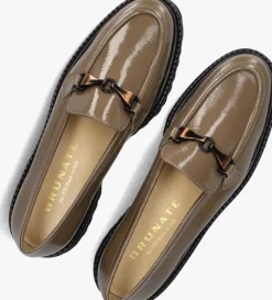 bruine brunate loafers 10768