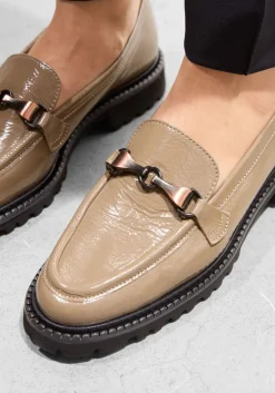 bruine brunate loafers 10768