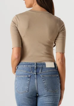 bruine closed top crewneck shortsleeve