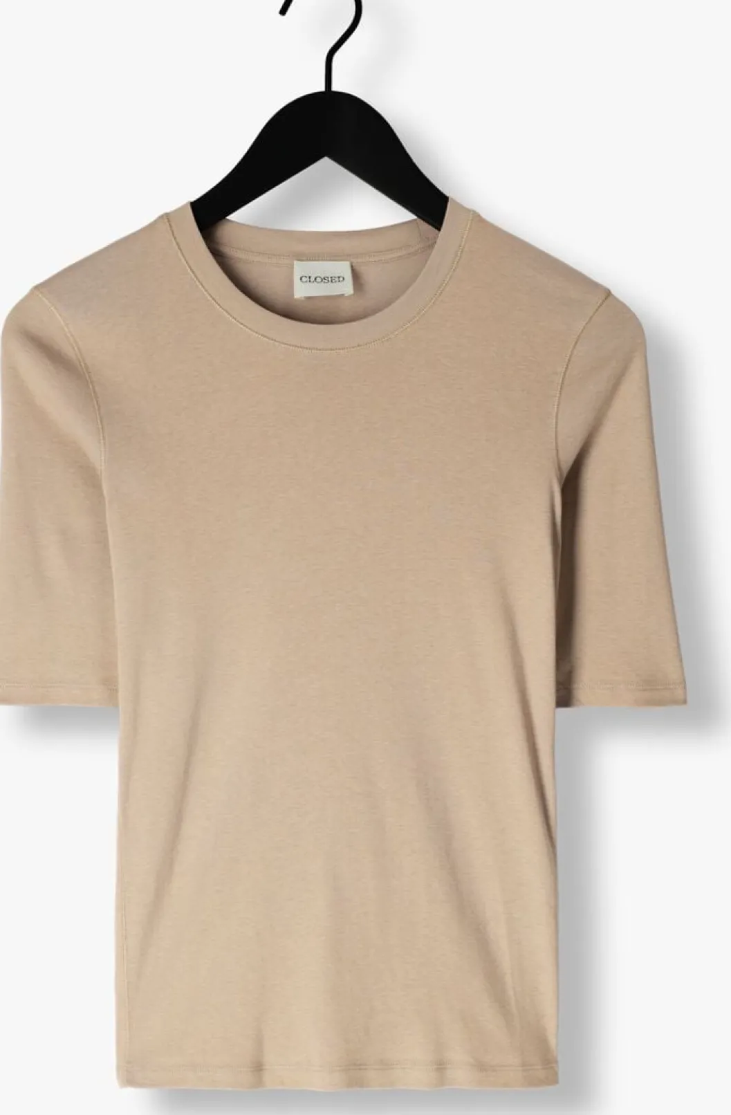 bruine closed top crewneck shortsleeve