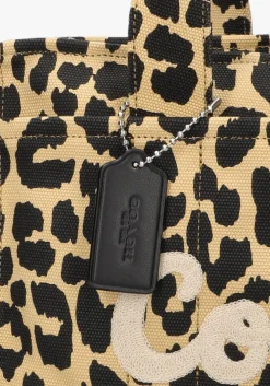 bruine coach handtas l cargo tote