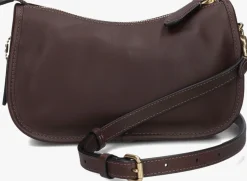 bruine coach handtas waverly bag