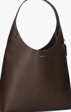 bruine coach schoudertas brooklyn shoulder bag 39