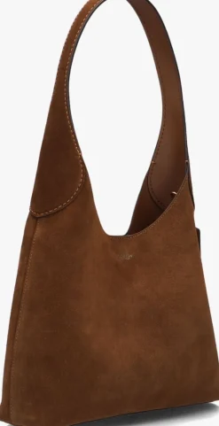 bruine coach schoudertas brooklyn 28