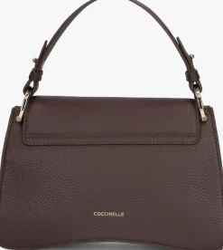 bruine coccinelle schoudertas c-me
