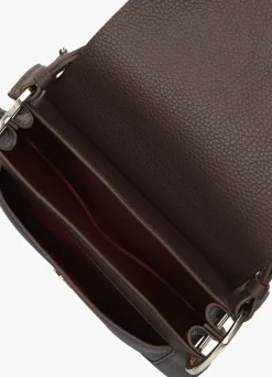 bruine coccinelle schoudertas c-me