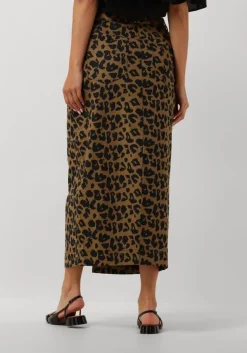 bruine copenhagen muse midirok cmleora-skirt