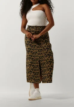 bruine copenhagen muse midirok cmleora-skirt