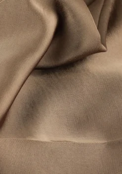 bruine dante6 broeken jules satin smart pants