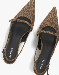 bruine dante6 slingbacks shay leopard pumps