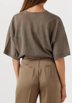 bruine dante6 top revel metallic cardigan