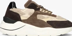 bruine d.a.t.e lage sneakers fuga dames