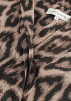 bruine dea kudibal midi jurk kamilles