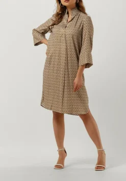 bruine dea kudibal mini jurk kamille ev