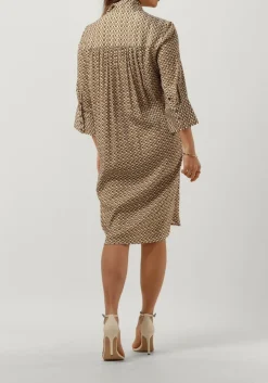 bruine dea kudibal mini jurk kamille ev