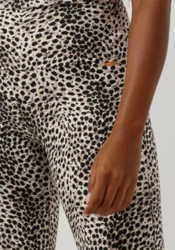 bruine deblon sports flared broek celine flared leggings