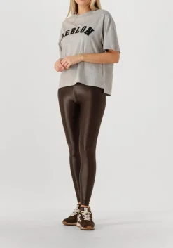 bruine deblon sports legging shine leggings high waistband