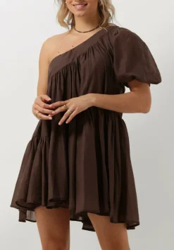 bruine devotion mini jurk gloria