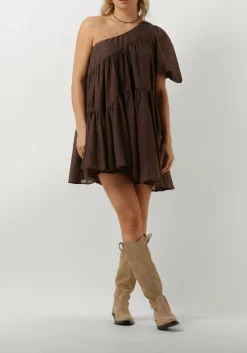 bruine devotion mini jurk gloria