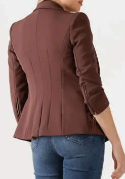 bruine elisabetta franchi blazer jacket