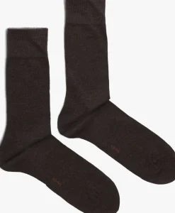 bruine falke sokken happy 2p