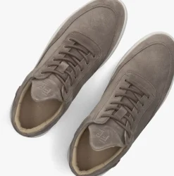 bruine filling pieces lage sneakers low top org sue