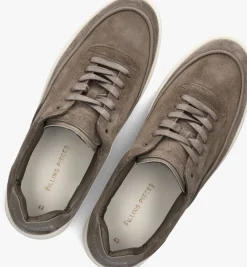 bruine filling pieces lage sneakers mondo suede lux