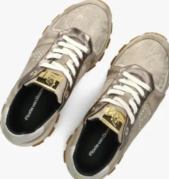 bruine floris van bommel lage sneakers sfw-10084 blokki