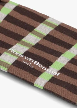 bruine floris van bommel sokken de sokker 12