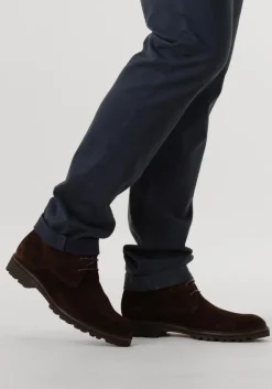 bruine floris van bommel nette schoenen sfm-50082 sturdi