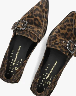 bruine floris van bommel loafers sfw-40051 gynni