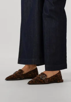 bruine floris van bommel loafers sfw-40051 gynni