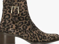 bruine floris van bommel enkellaarsjes sfw-50065 evi