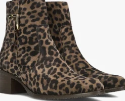 bruine floris van bommel enkellaarsjes sfw-50065 evi