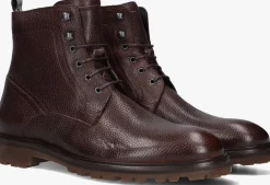 bruine floris van bommel veterboots sfm-80033 sturdi