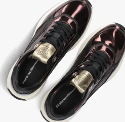 bruine floris van bommel lage sneakers sfw-10138 suvi