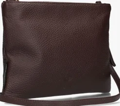 bruine fred de la bretoniere schoudertas bregje crossbody