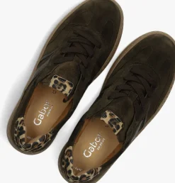 bruine gabor lage sneakers 475.1