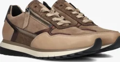 bruine gabor lage sneakers 378