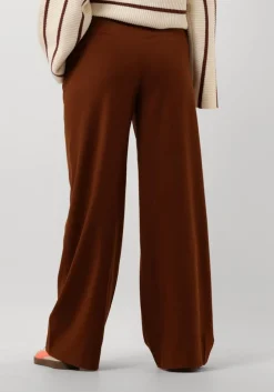 bruine gestuz pantalon paulagz mw wide pants