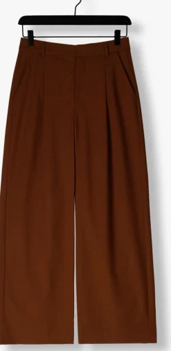 bruine gestuz pantalon paulagz mw wide pants