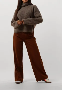 bruine gestuz pantalon paulagz mw wide pants